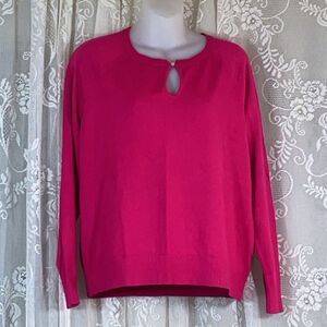 Liz Claiborne Women’s Pink Sweatshirt Size L
